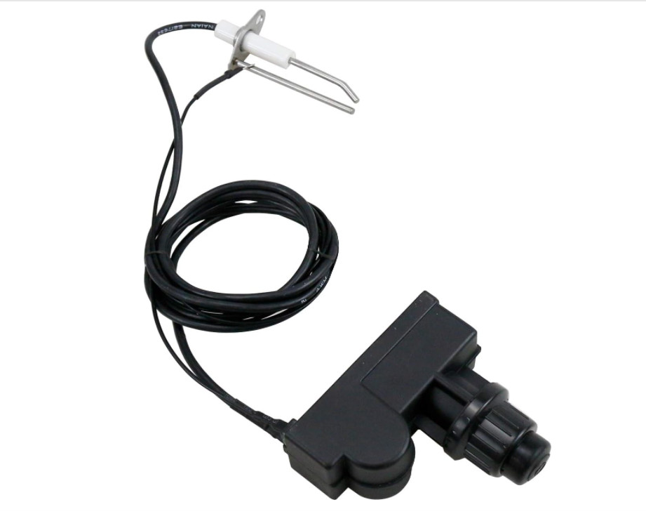 Burner Fire Pit Igniter, Push Button Ignition Kit with 2 Outlet and Ground Wire