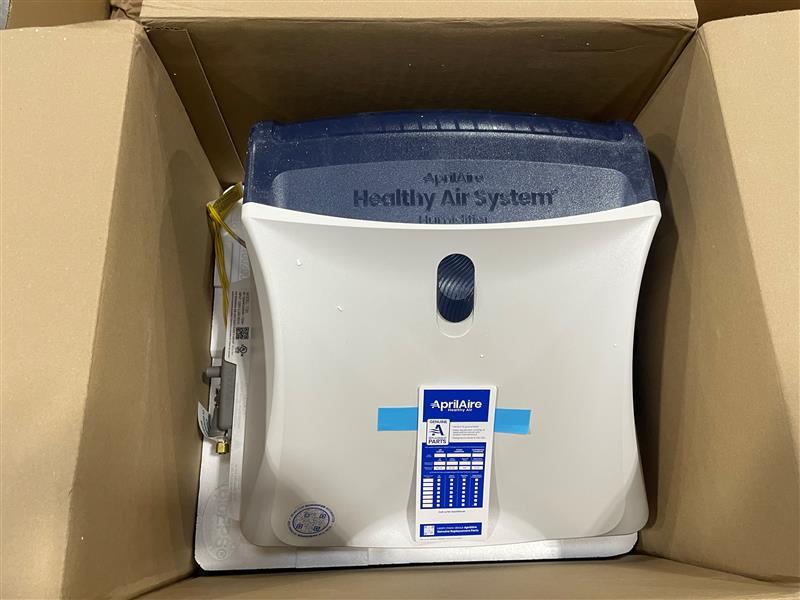 AprilAire 720A Whole-House Fan-Powered Evaporative Automatic Humidifier OPEN BOX