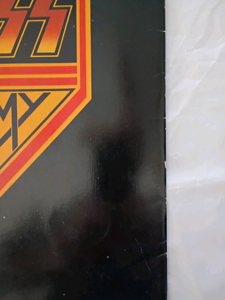 Kiss Lick It Up Tour Book Program 1984 U.S. Version