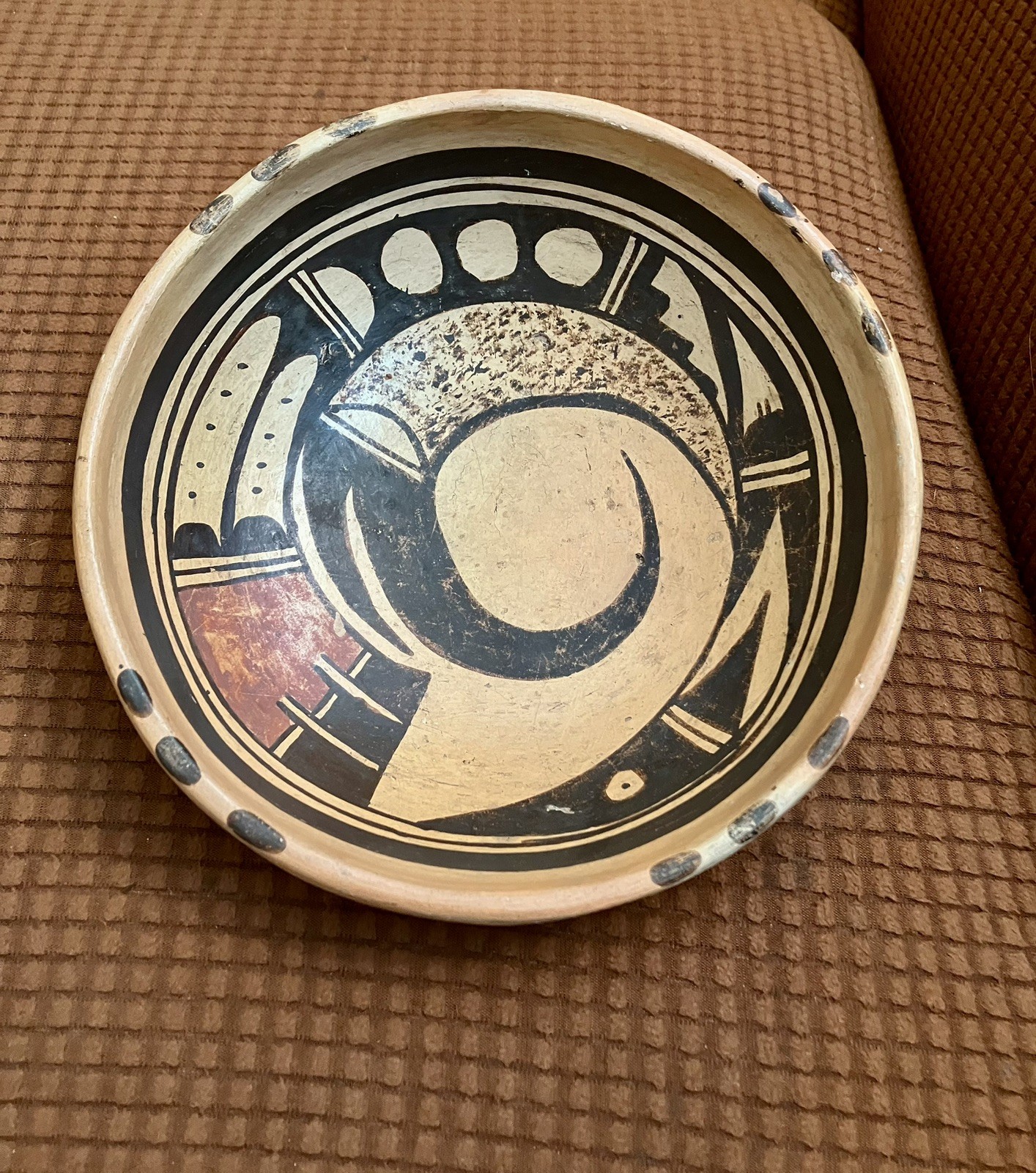 Hopi bowl attributed Nampeyo of Hano, 7.5 X 3 Inches