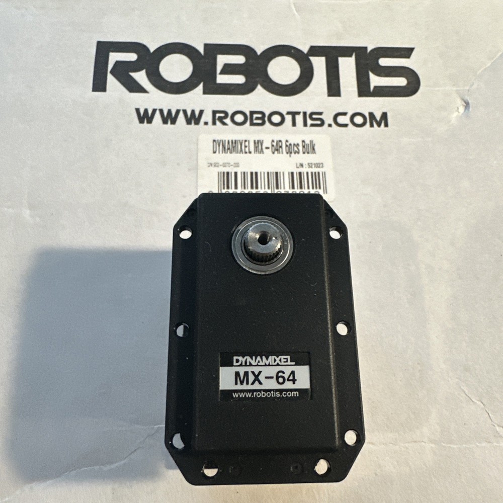 Robotis MX-64 Dynamixel Robot Smart Actuator - New, Open Box From Bulk P