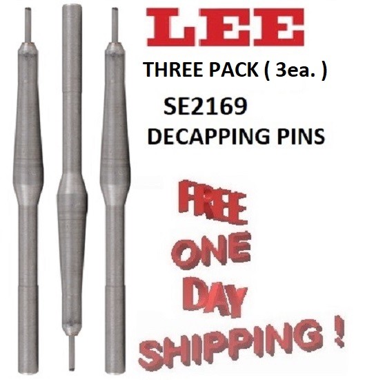 LEE EASY X EXPANDER Decapping Pins for .308 Winchester 3-PACK SE2169 New