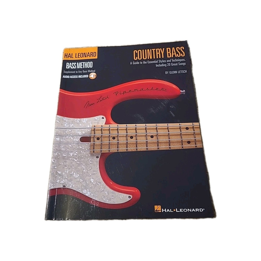 Hal Leonard Country Bass Bass Method Bass Method Bk/CD