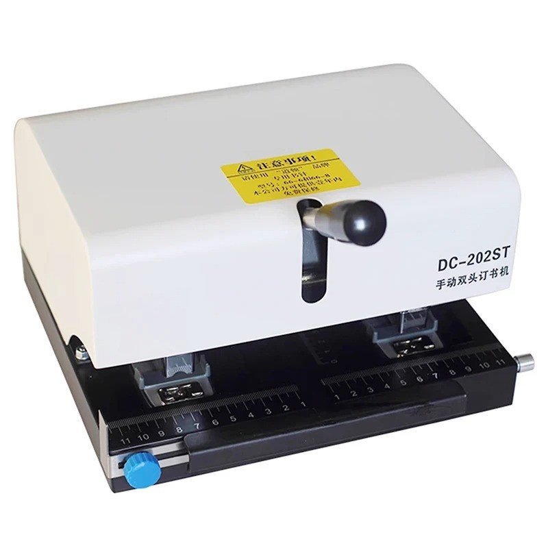 Manual Heavy-duty Double-headed Stapler for Binding Documents with Thick Paper