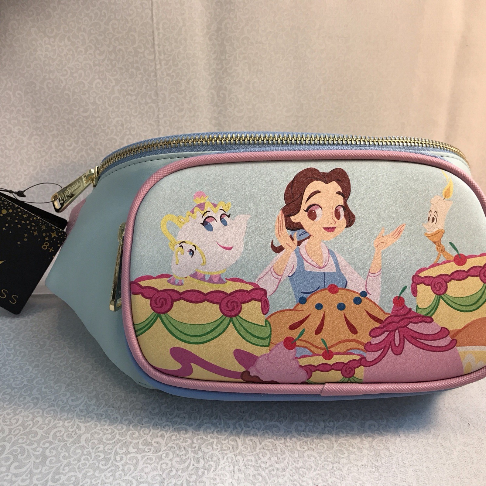 Disney Princess Bell Loungefly Large Fanny Pack New With Tags