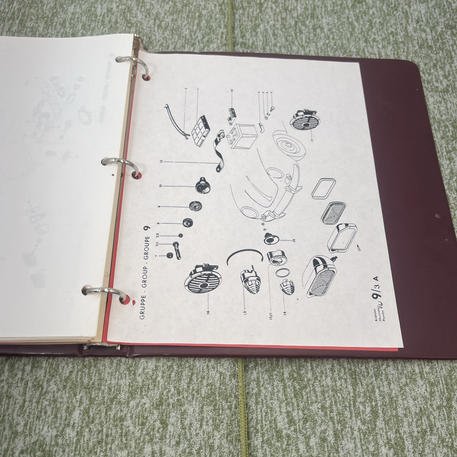 Porsche Exploded View Part Diagrams 356 B DerWhite Productions Phoenix Arizona