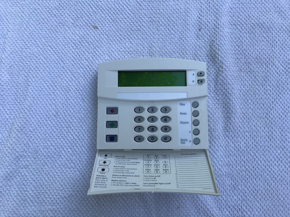 GE Security Keypad Model 600-1020