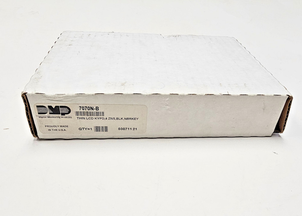 DMP 7070N-B Thinline LCD Keypad Black NEW