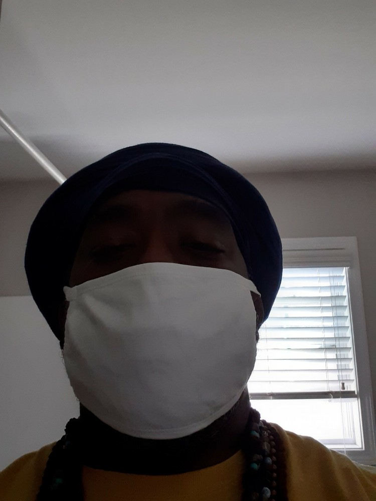Washable!!!100% Cotton Facemask, White.great for Printing or for Color changes