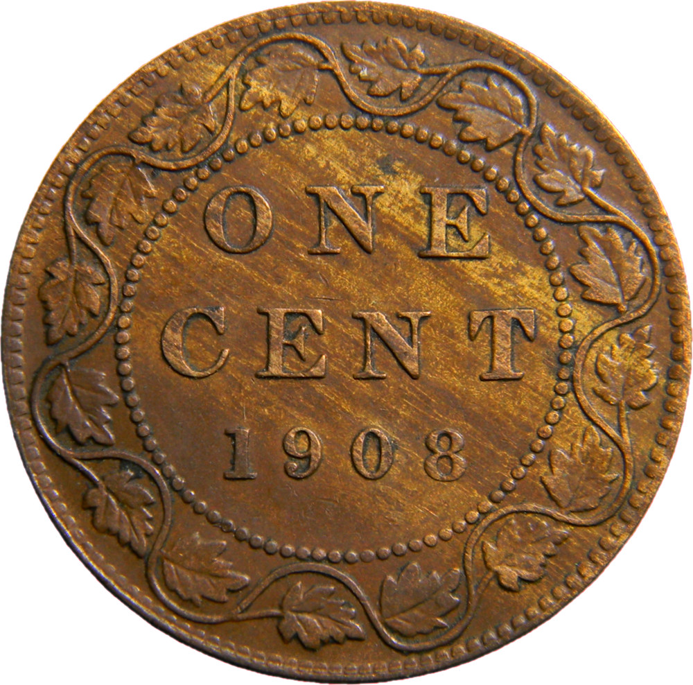 Canada 1908 One Cent (05110)