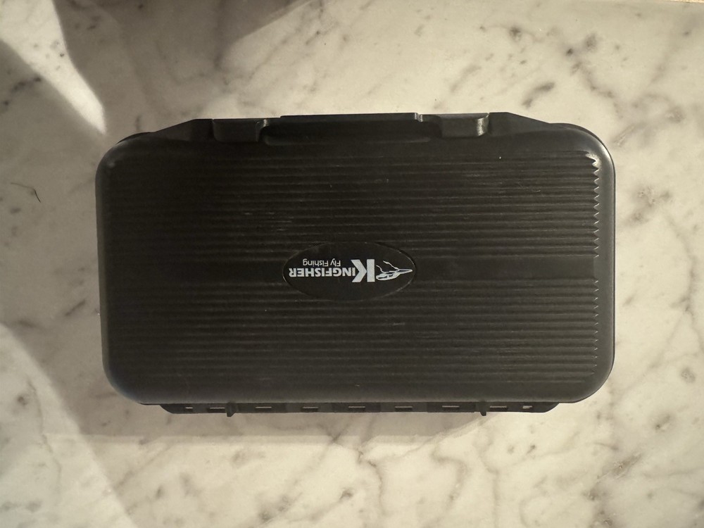 Fishing Fly Box With Various Flies