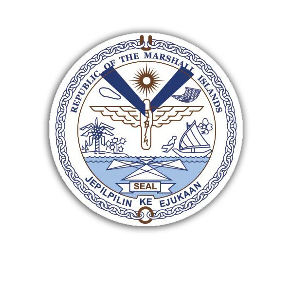 Marshallese Seal Sticker Decal