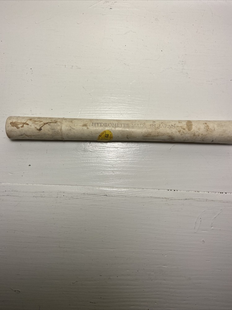 VERY ANTIQUE HYDROMETER IN ORIGINAL BOX