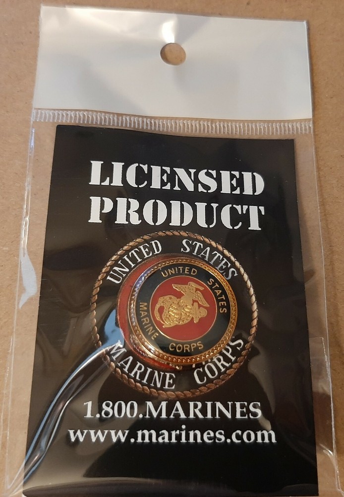 USMC US MARINES Lapel Pin