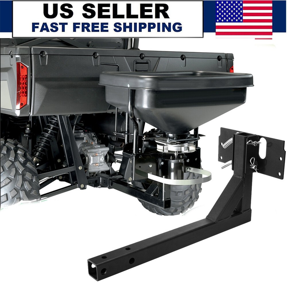 2" Receiver Mount Bracket 5301901For UTV ATV Dry Material Spreader Black