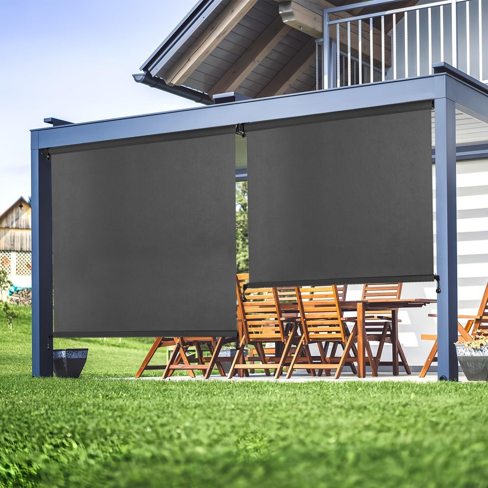 Cordless Bracket, Sunshade Accessory, Suitable for Coolaroo External Roller B...