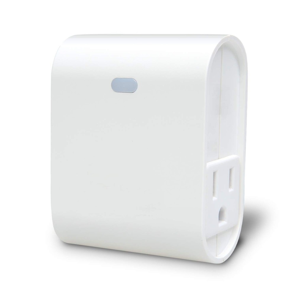 Zwave Smart Light Dimmer Plug, Plug-in Socket, Built-in Repeater, Z Wave Hub ...