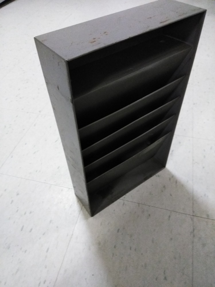 Vehicle storage box for documents