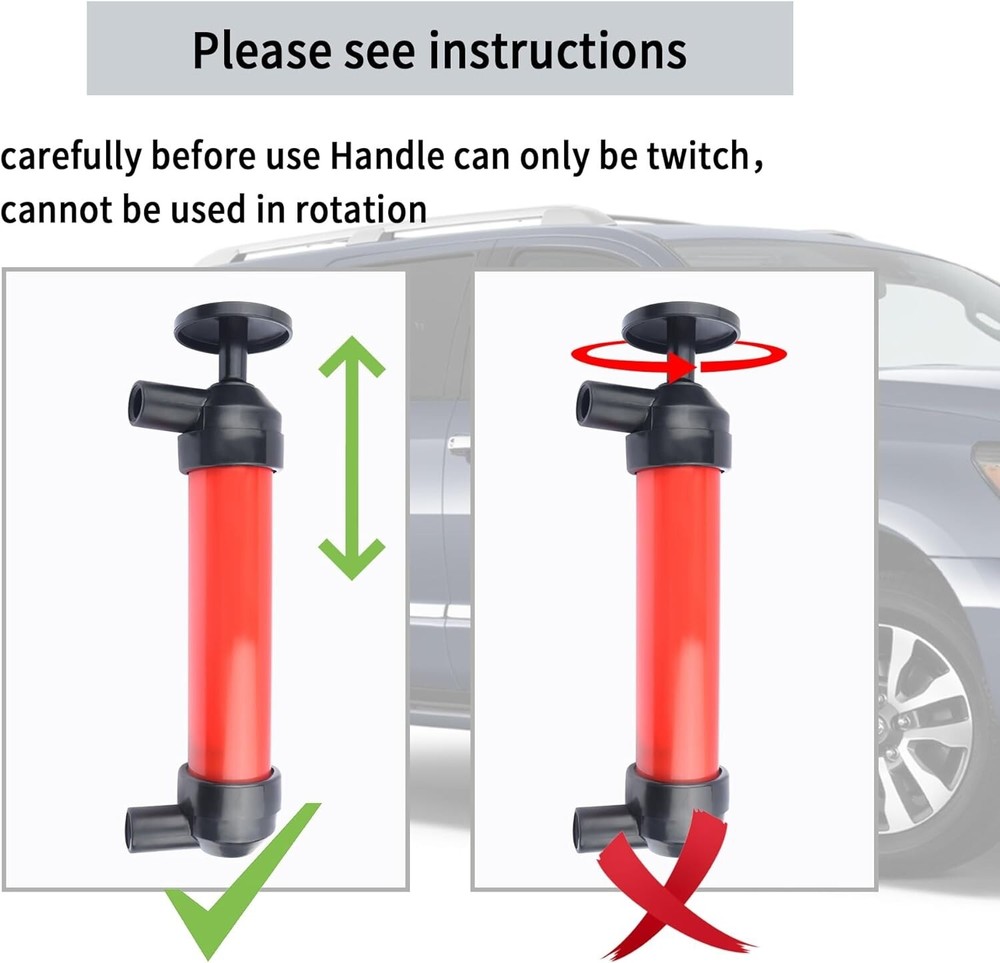 Multi-Functional 3-in-1 Siphon Pump Kit for Efficient Refueling Tasks