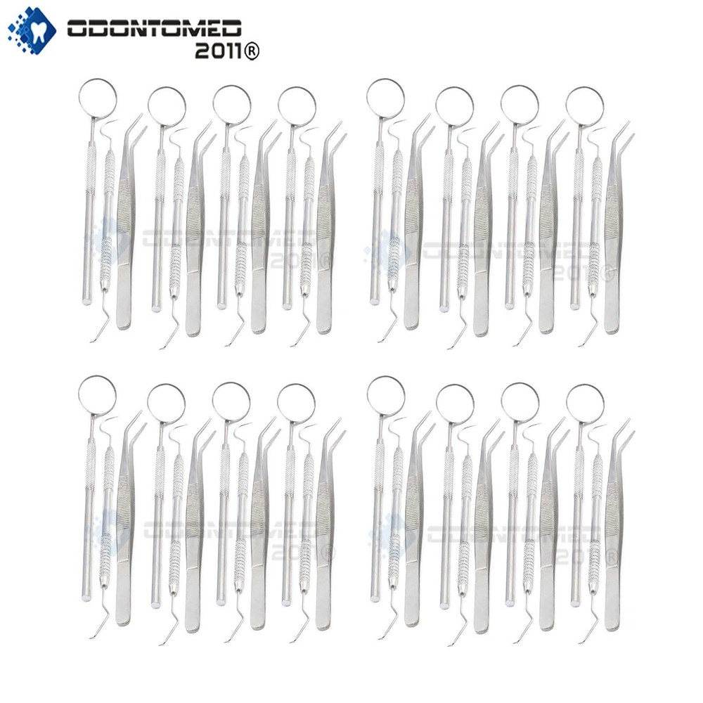 45 Instruments Basic Dental Set Mirror Explorer College plier Good Quality NEW