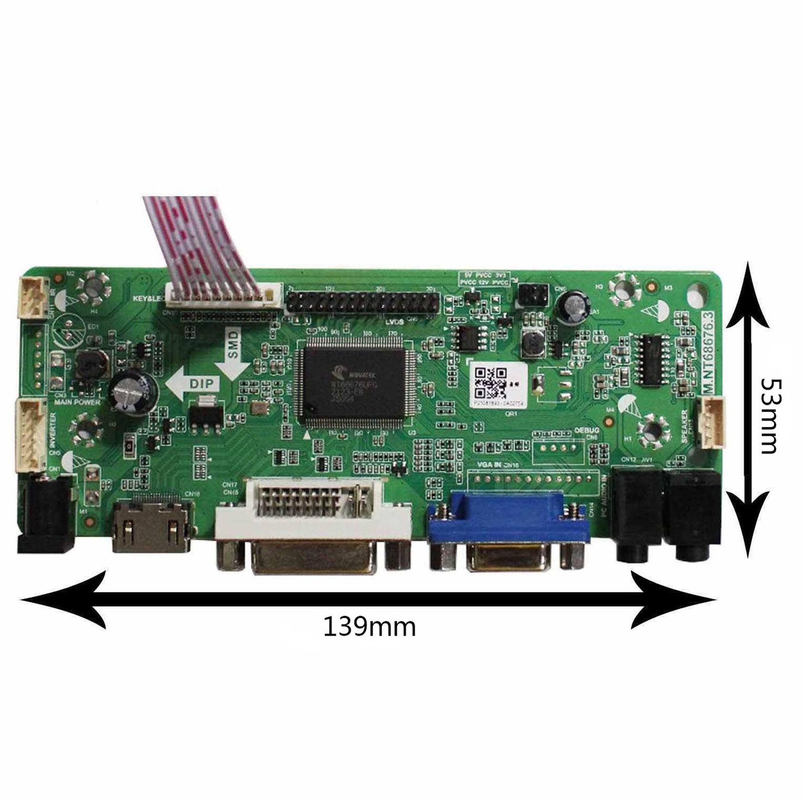 17" 1280x960 DV170YGM-N10 DV170YGZ-N10 HDMI VGA DVI Board