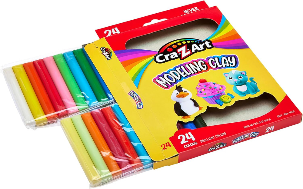 Modeling Clay, 17.5 Oz, 24 Count