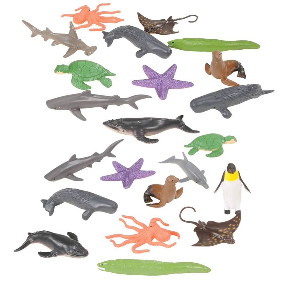 Kaplan Early Learning Sealife Collection Replicas  - 48 Pcs