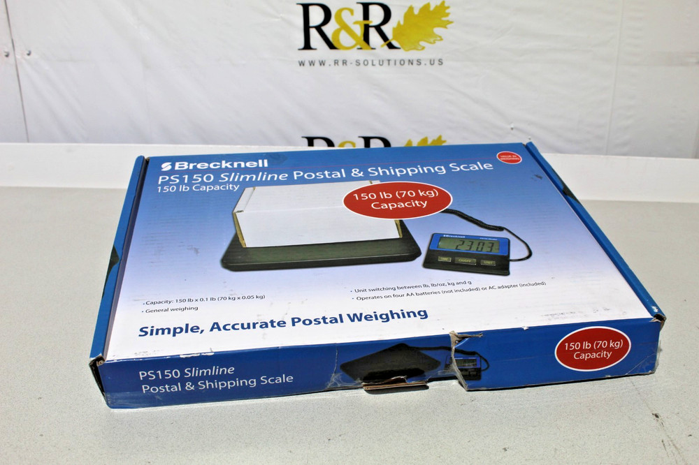 Brecknell PS150 Slimline Digital Scale 150lb