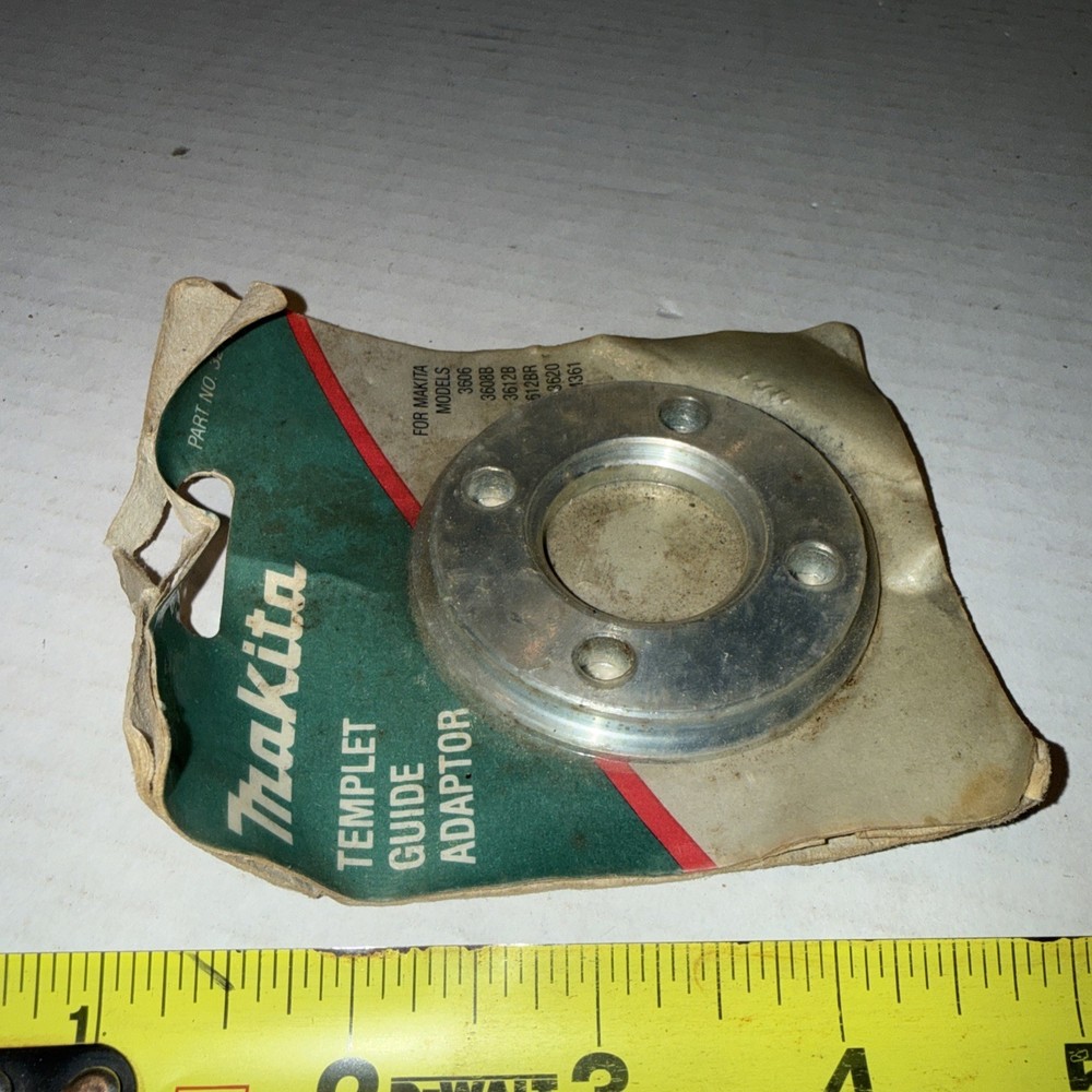 RouterTemplate Guide Bushing Adaptor Makita Tool Multiple Models Packing Damaged