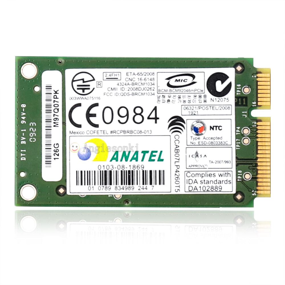 Dell Wireless 370 Bluetooth Card Module 0P560G Latitude E6400 M6400 E6500 E5500