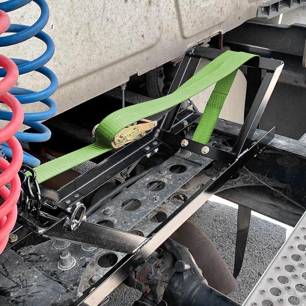 Adjustable Semi Truck Tire Rack Spare Tire Carrier Tire Mount Holder w/hardware