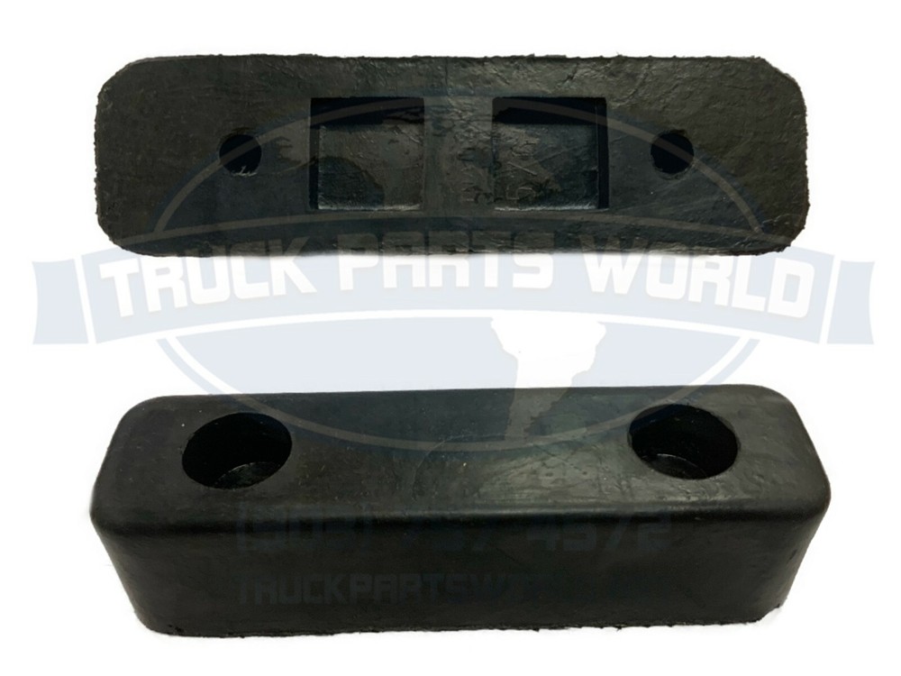 LOADING DOCK BUMPER 7.75 Rectangular Rubber Truck Trailer Dock Protection (PAIR)
