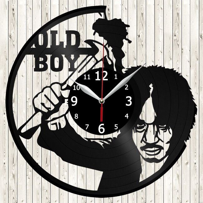 Oldboy Vinyl Record Wall Clock Decor Handmade 4755