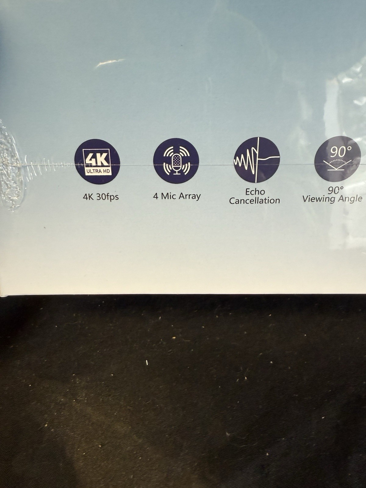 New VDO 360 3See All in 1 4K Camera w 4 Mic Array & Dual Speakers USB Computer