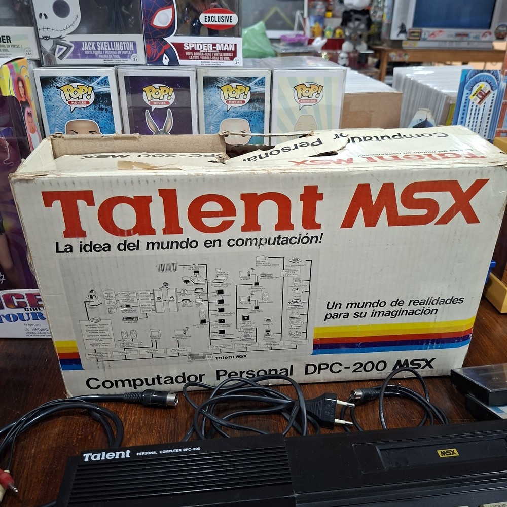 Talent Personal computer MSX DPC-200 AS-IS W/ BOX