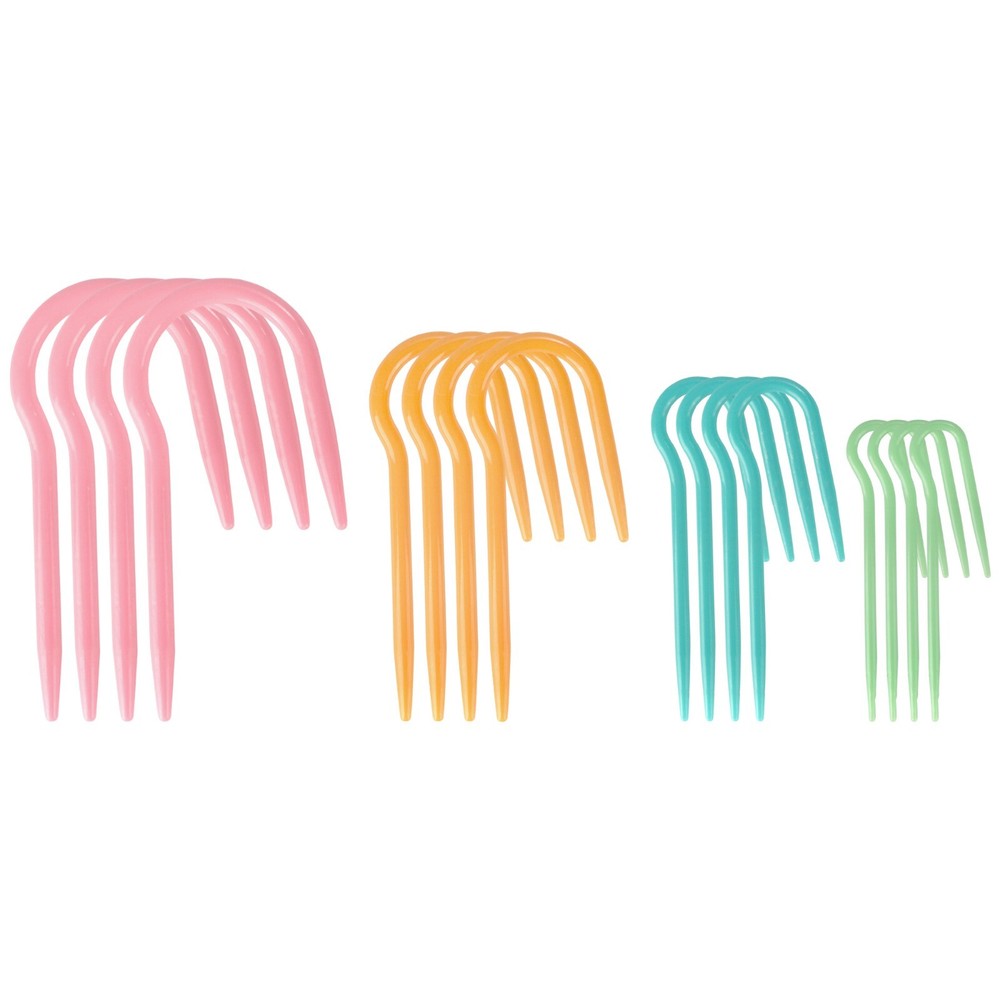 16pc U-Shaped Cable Needles
