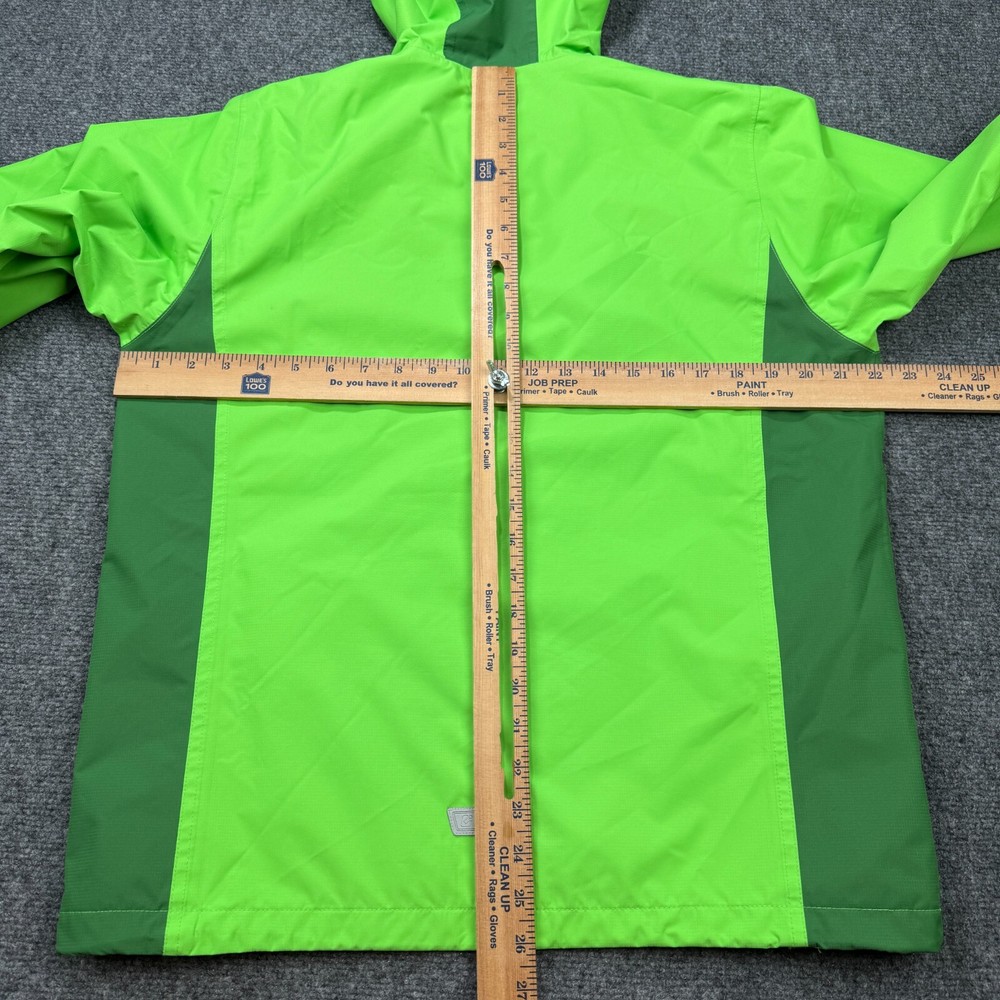 Killtec Parka Boys 14 Green Outer Shell Waterproof Windproof Full Zip Jacket