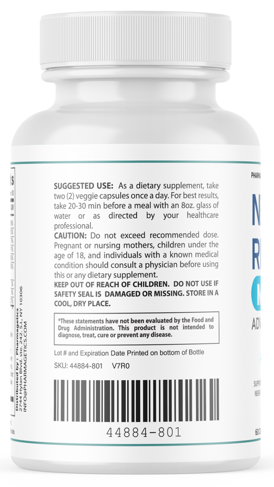 Nerve Recovery Max Advanced Nerve Support - 2 Bottles