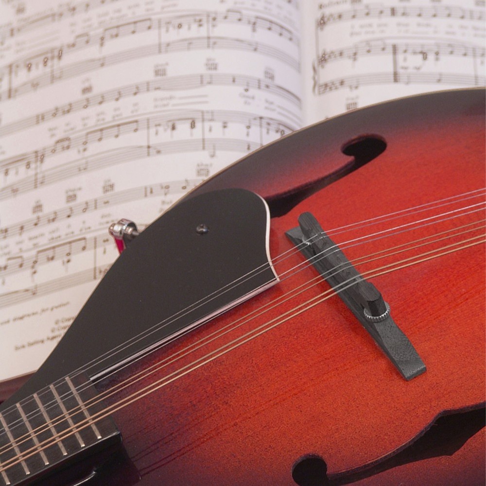 Replacement Mandolin Bridge Wide Flat Top Stringed Instrument Parts