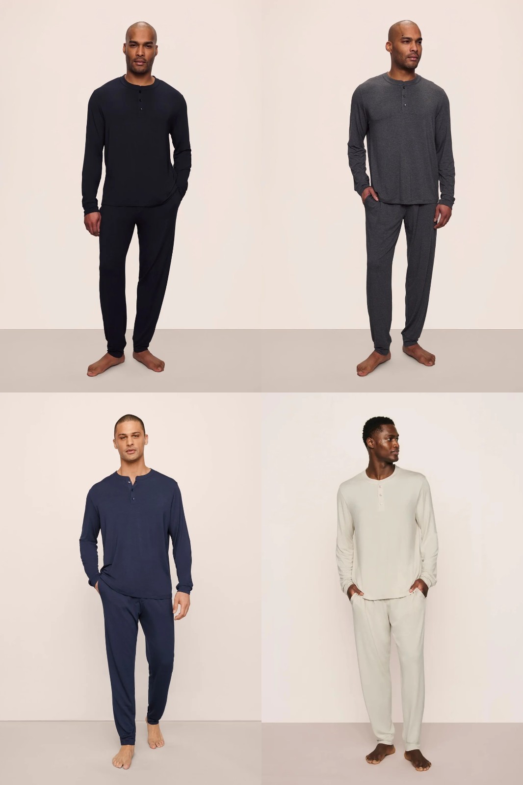 Eberjey Henry Tencel Modal Long PJ Set - CHOOSE COLOR - CHOOSE SIZE - NEW