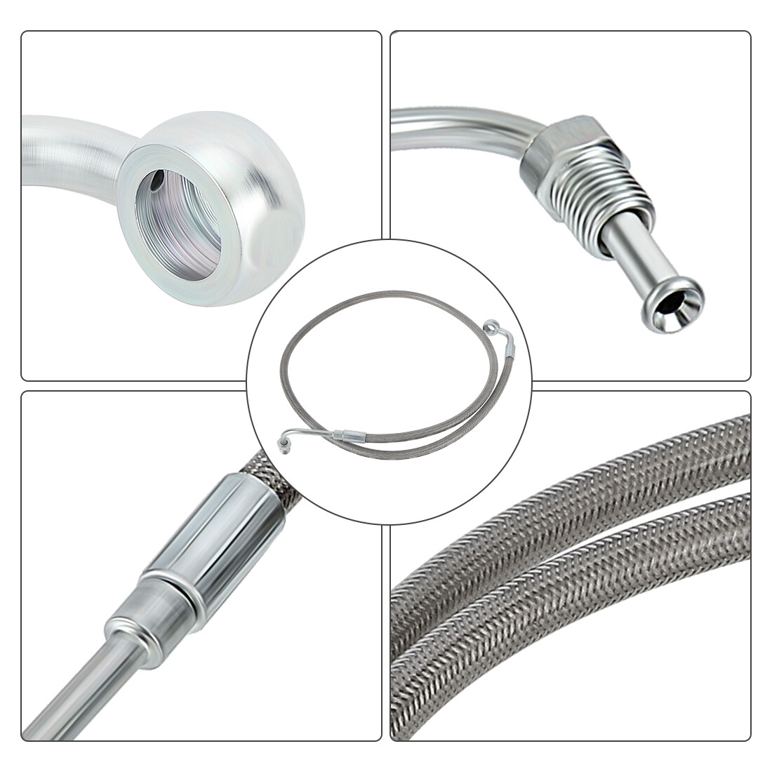 Rear Brake Caliper &Master Cylinder &Hose Line for Polaris Sportsman 600 700 800