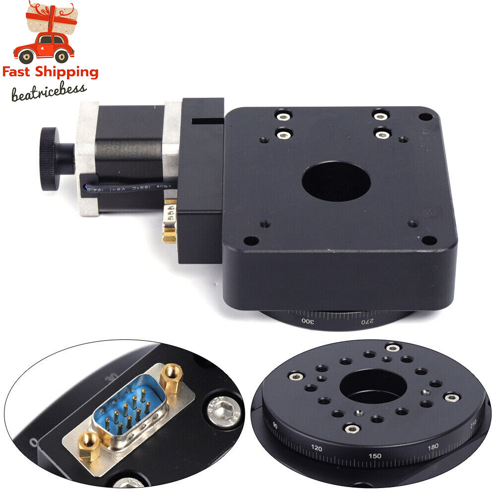 Motorized Rotation Stage Optical Rotary Table Electric Optical Rotation Platform