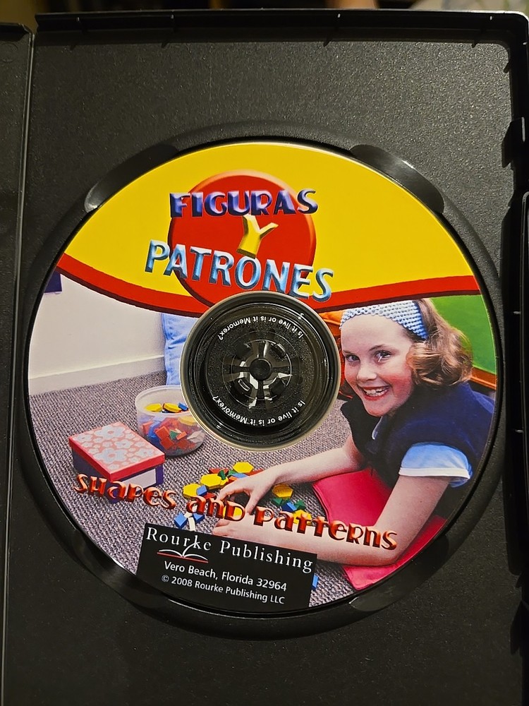 Figuras Y Patrones Bilingual (CD-Rom, 2008, Win/Mac) Interactive E-book - New!