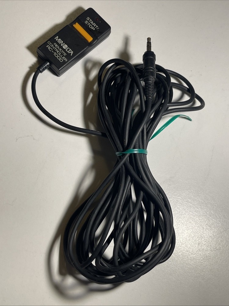 Genuine Minolta RC-1000 Wired Remote Shutter Controller Camera Flash Japan