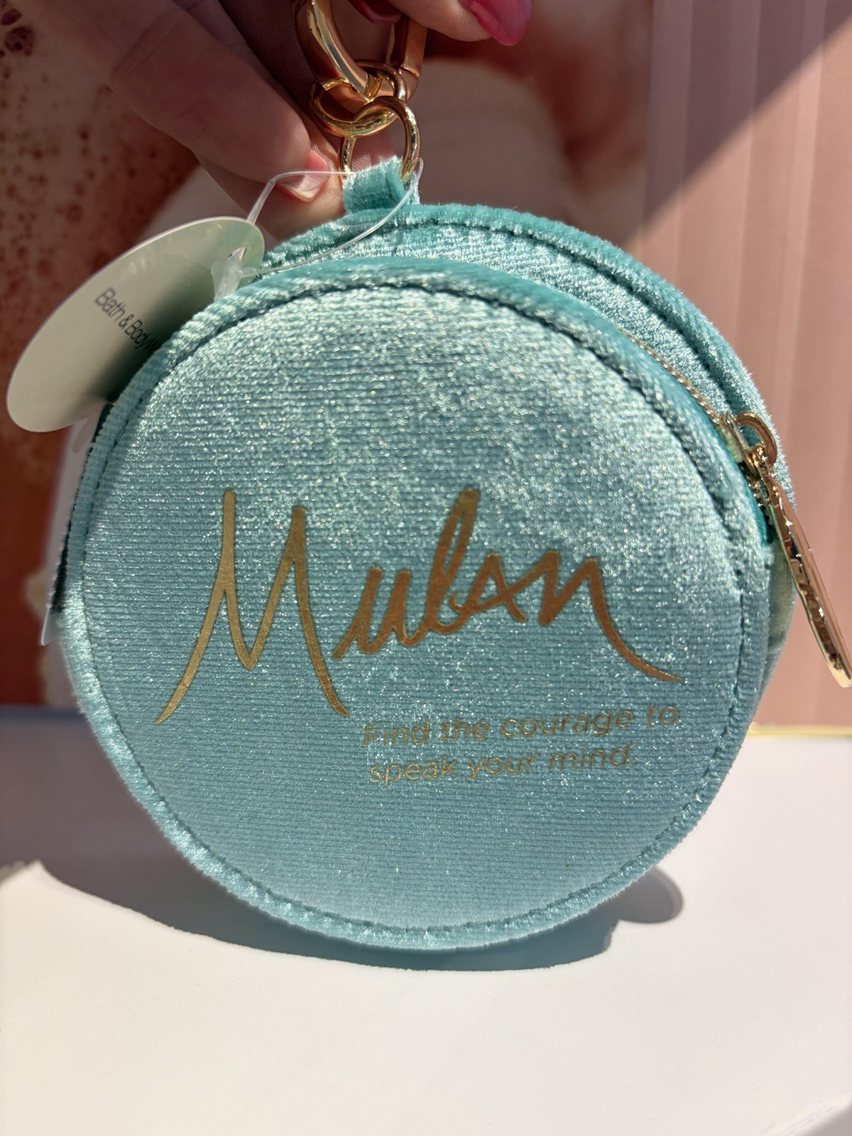 Bath and Body Works Disney Princess Mulan Coin Purse NEW SHIPS TODAY