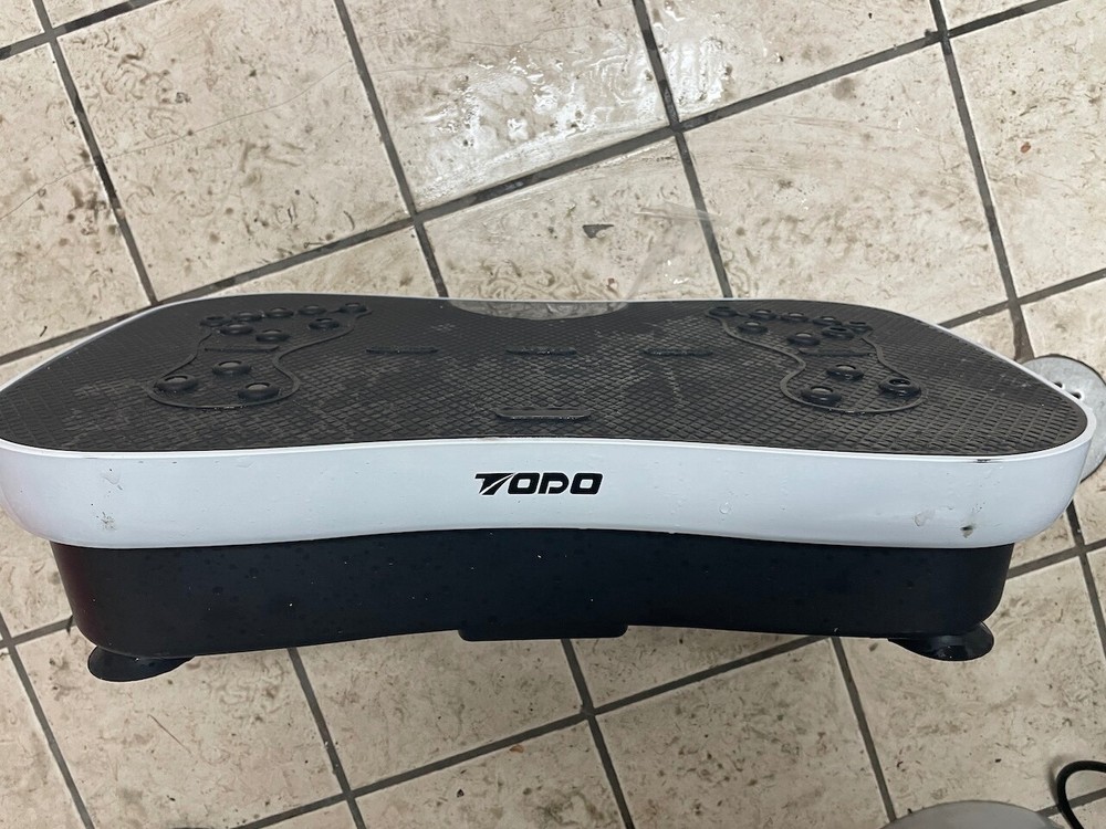 TODO Touchscreen Whole Body Vibration Plate Exercise Machine Built in Bluetooth