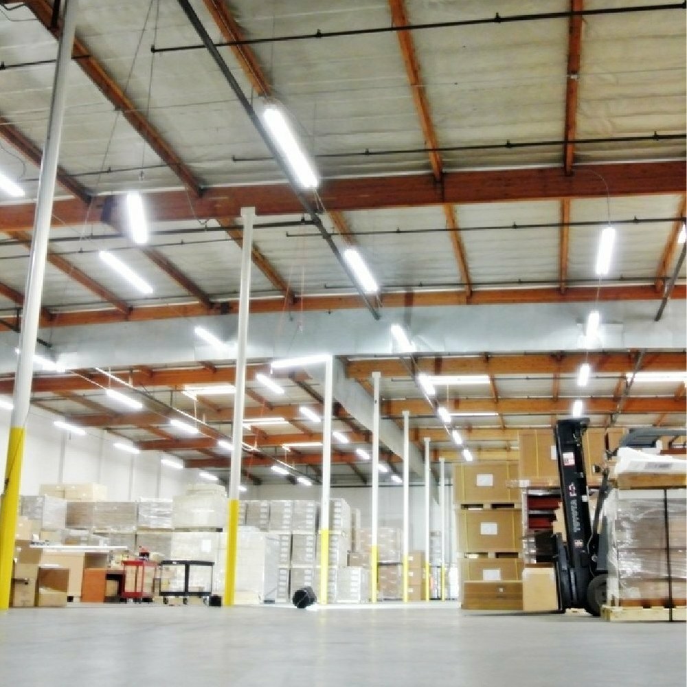 8FT LED Shop Lights Fixture Linkable Ceiling Lights For Garage Workshop 12Pack