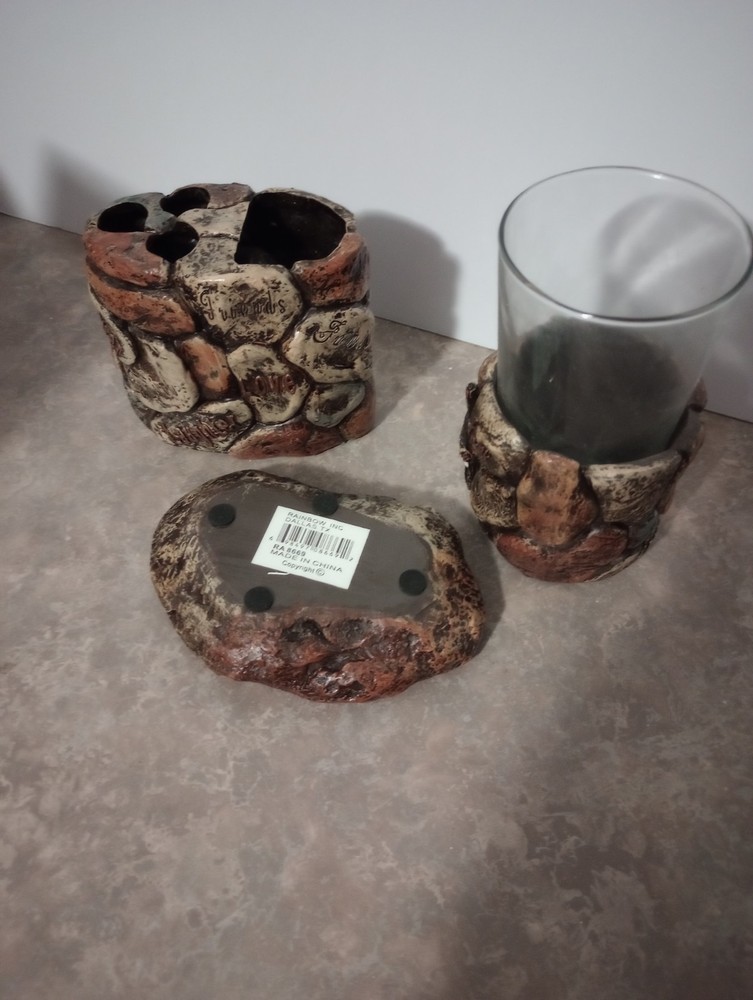 Western Inspirational Bathroom Set