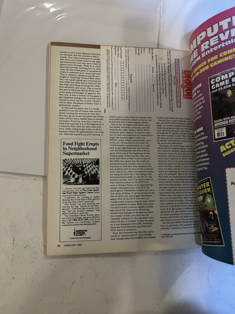 TSR: Dragon Magazine: Issue #214