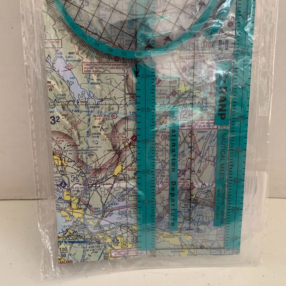 Destination Departure Rotating Azimuth Navigation Plotter RANP BRAND NEW